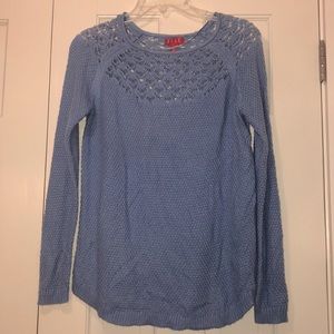 Light blue sweater!